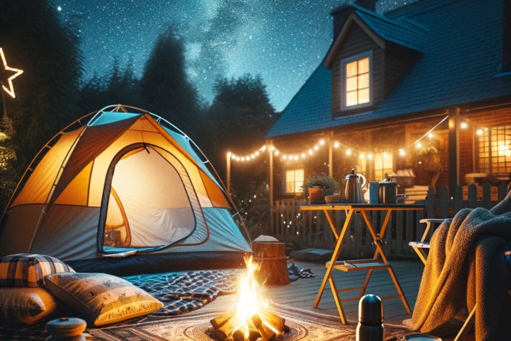 Date Night Ideas Backyard Camping Prince George